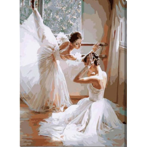 Картина по номерам "Репетиція балету"