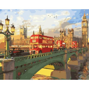 Картина по номерам "Мост через Темзу"