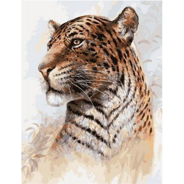 Картина по номерам "Благородный леопард"