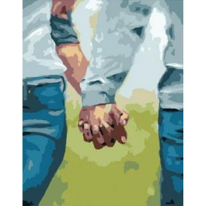 Картина по номерам "Рука в руке"
