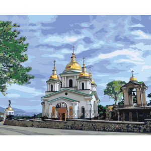 Картина по номерам "Храм Святого Архистратига Михаила"