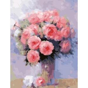 Картина по номерам "Восхитительные розы"