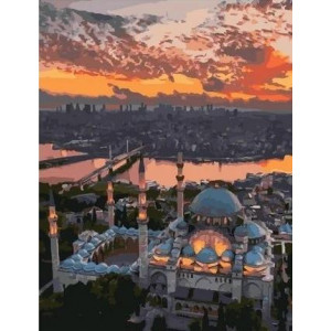 Картина по номерам "Вечерний Стамбул"