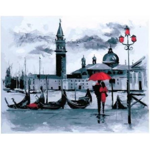 Картина по номерам "Набережна Венеції"