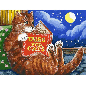 Картина по номерам "Сказки про котов"