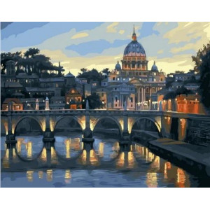 Картина по номерам "Панорама Рима"
