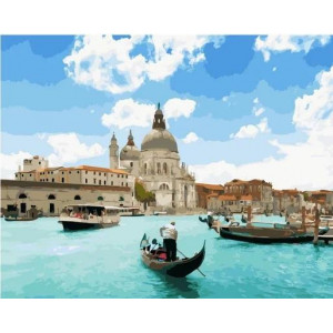 Картина по номерам "Главный канал Венеции"