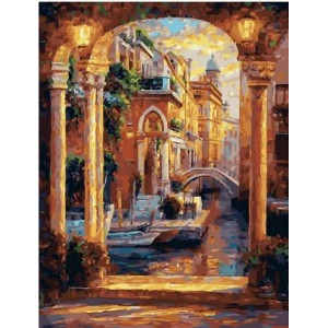 Картина по номерам "Арка в Венеции"