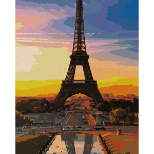 Картина по номерам "Ейфелева вежа"