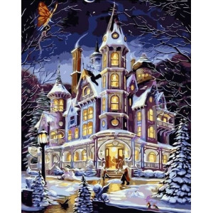 Картина по номерам "Дворец зимой"