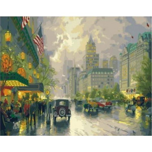 Картина по номерам "Вуличка Нью-Йорка"