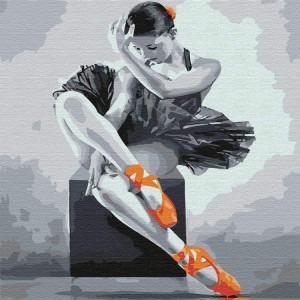 Картина по номерам "Юна балерина"