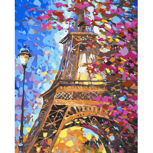 Картина по номерам "Сказочный Париж"