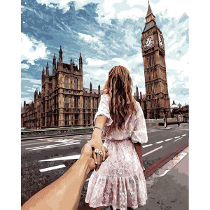 Картина по номерам "Следуй за мной Лондон"
