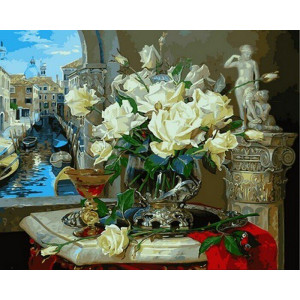 Картина по номерам "Венеціанські троянди"