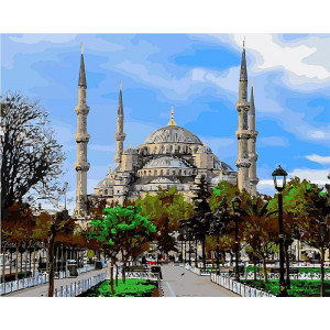 Картина по номерам "Стамбул. Голубая мечеть"
