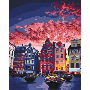 Картина по номерам "Канікули у Стокгольмі"