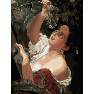 Картина по номерам "Жінка доби бароко"