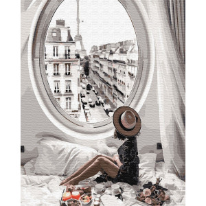 Картина по номерам "Лучшее утро в Париже"