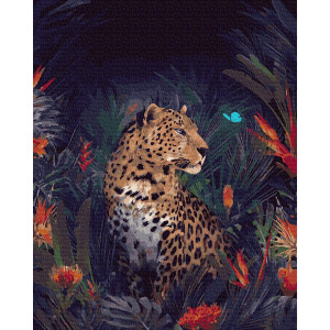 Картина по номерам "Волшебный гепард"