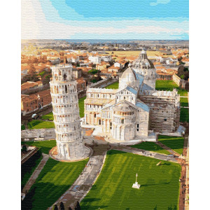 Картина по номерам "Вид на Пизанскую башню"