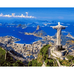 Картина по номерам "Рио-де-Жанейро"