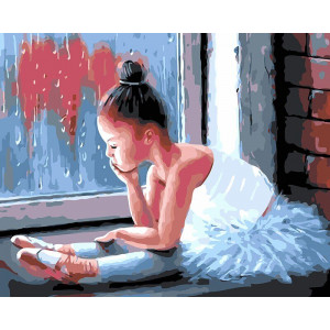 Картина по номерам "Маленька балерина"