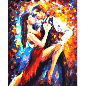 Картина по номерам "Танго в Париже"