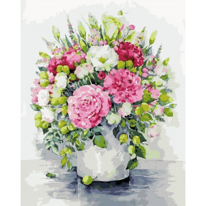 Картина по номерам "Витончені квіти"