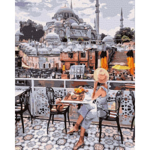 Картина по номерам "Завтрак у мечети"