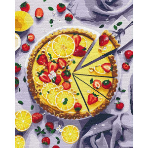 Картина по номерам "Лимонний пиріг"