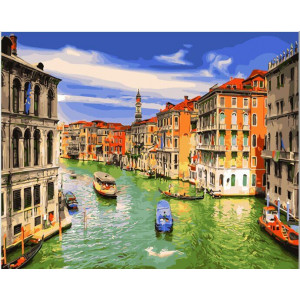 Картина по номерам "Летняя Венеция"