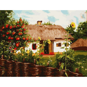 Картина по номерам "Лето в селе"