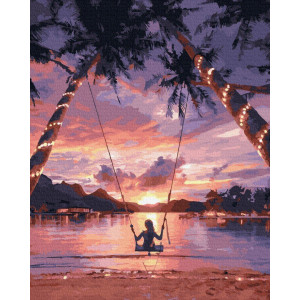 Картина по номерам "Райское наслаждение"