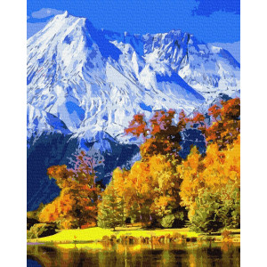 Картина по номерам "Живописні гори"