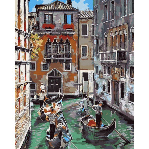 Картина по номерам "Канали Венеції"
