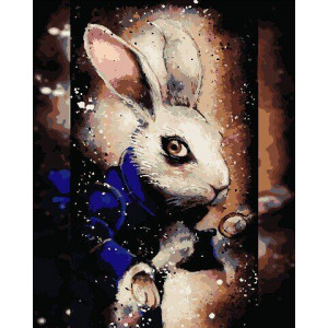 Картина по номерам "Загадочный кролик"
