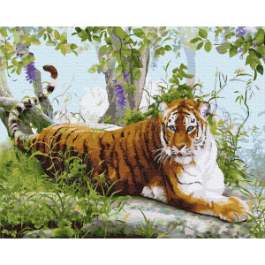 Картина по номерам "Амурский тигр"