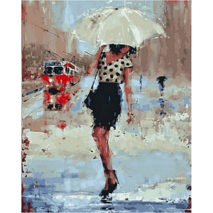 Картина по номерам "Літній дощ"
