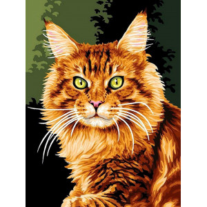 Картина по номерам "Норвежская кошка"