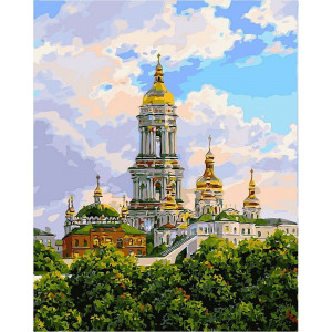 Картина по номерам "Киев Печерская лавра"