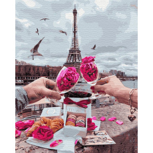 Картина по номерам "Доброе утро в Париже"