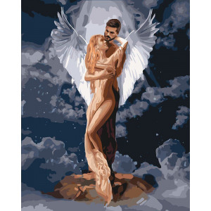 Картина по номерам "Ты мой ангел"