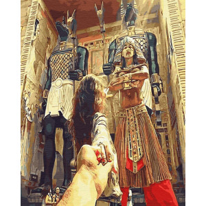 Картина по номерам "Следуй за мной Египет"