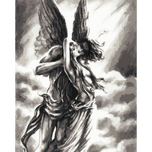 Картина по номерам "Любовь ангела"