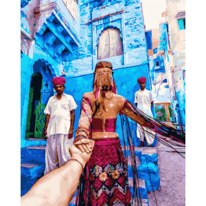 Картина по номерам "Следуй за мной. Марокко"