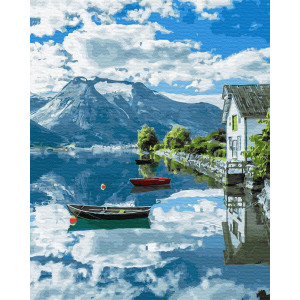 Картина по номерам "Провинция Норвегии"