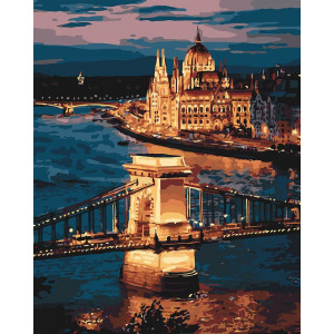 Картина по номерам "Прекрасный Будапешт"