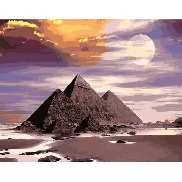 Картина по номерам "Пирамиды Гизы"