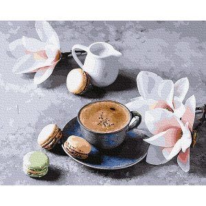Картина по номерам "Ванильный кофе"